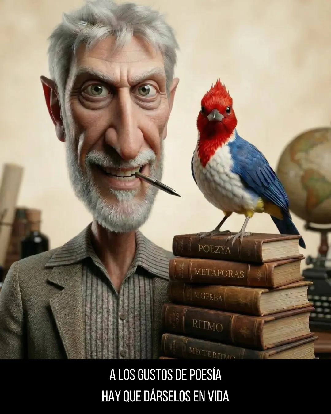 A los gustos de poesía hay que dárselos en vida