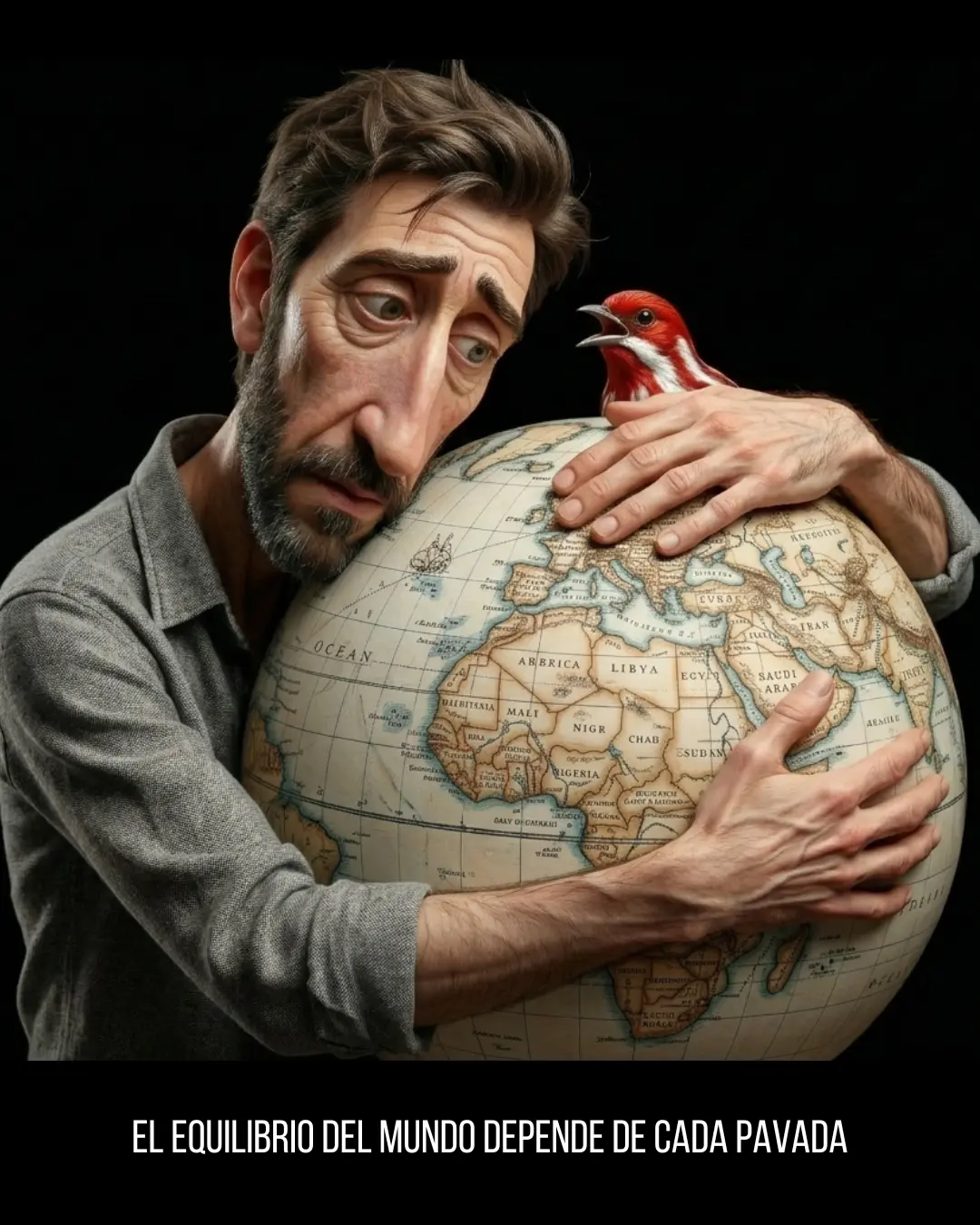 El equilibrio del mundo depende de cada pavada