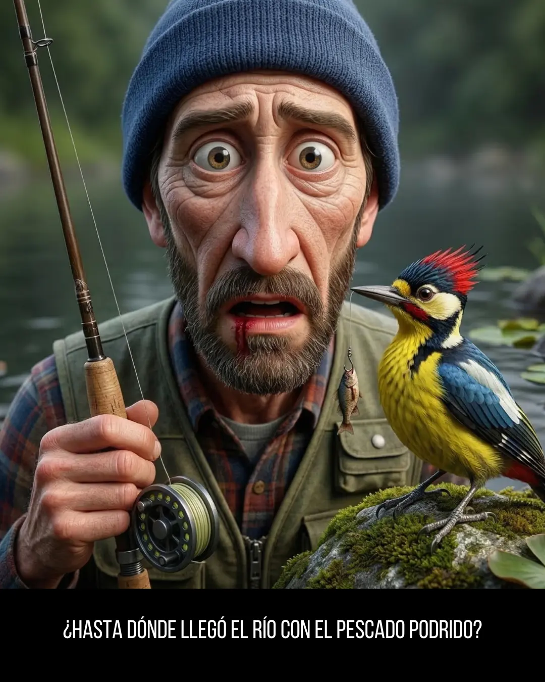 Hasta dónde llegó el río con el pescado podrido?