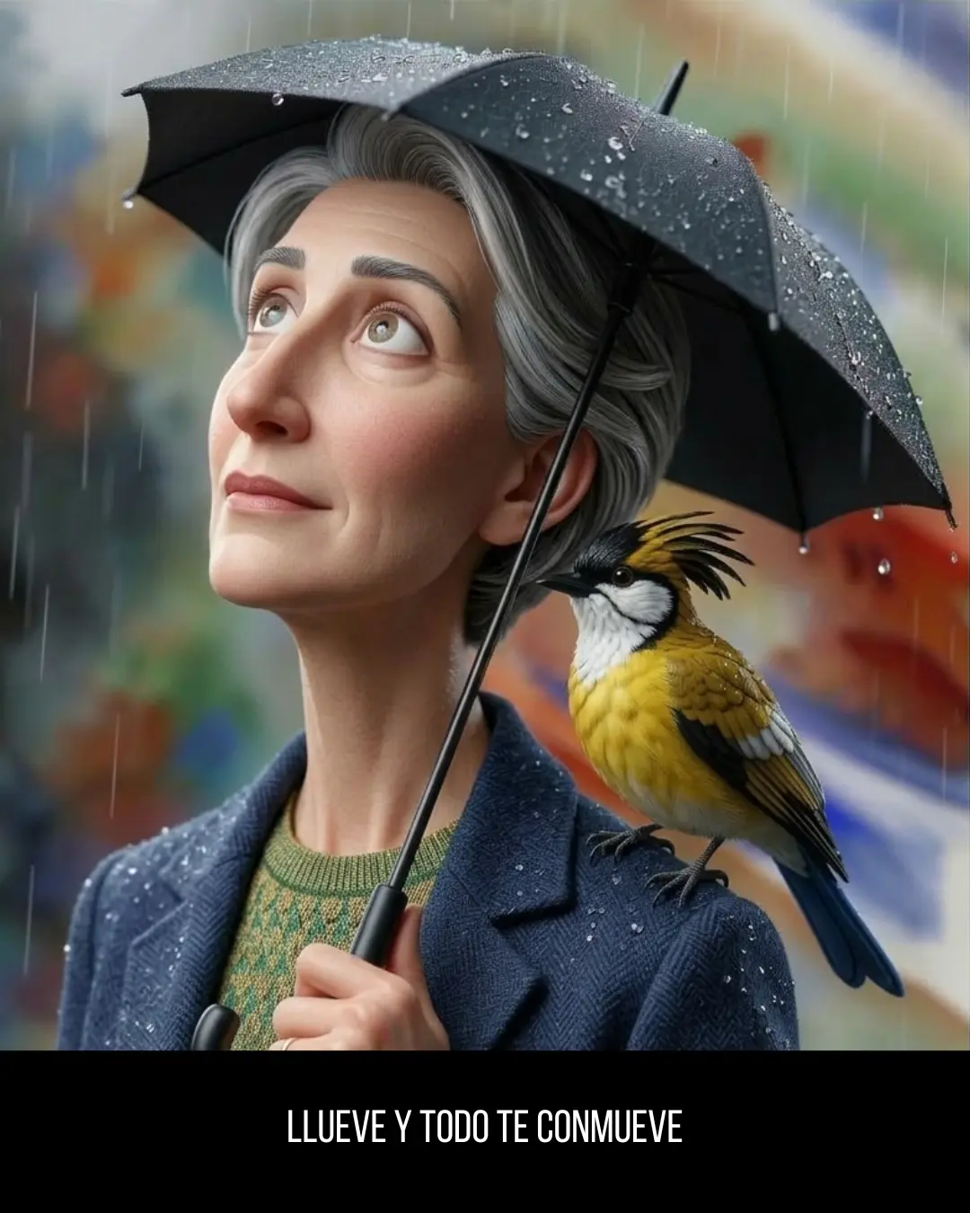 Llueve y todo te conmueve