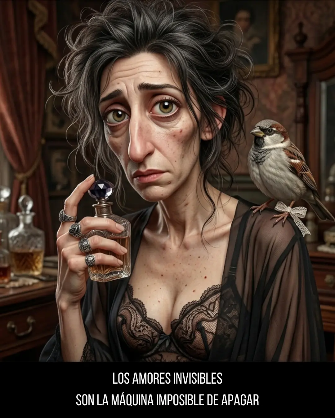 Los amores invisibles son la maquina imposible de apagar