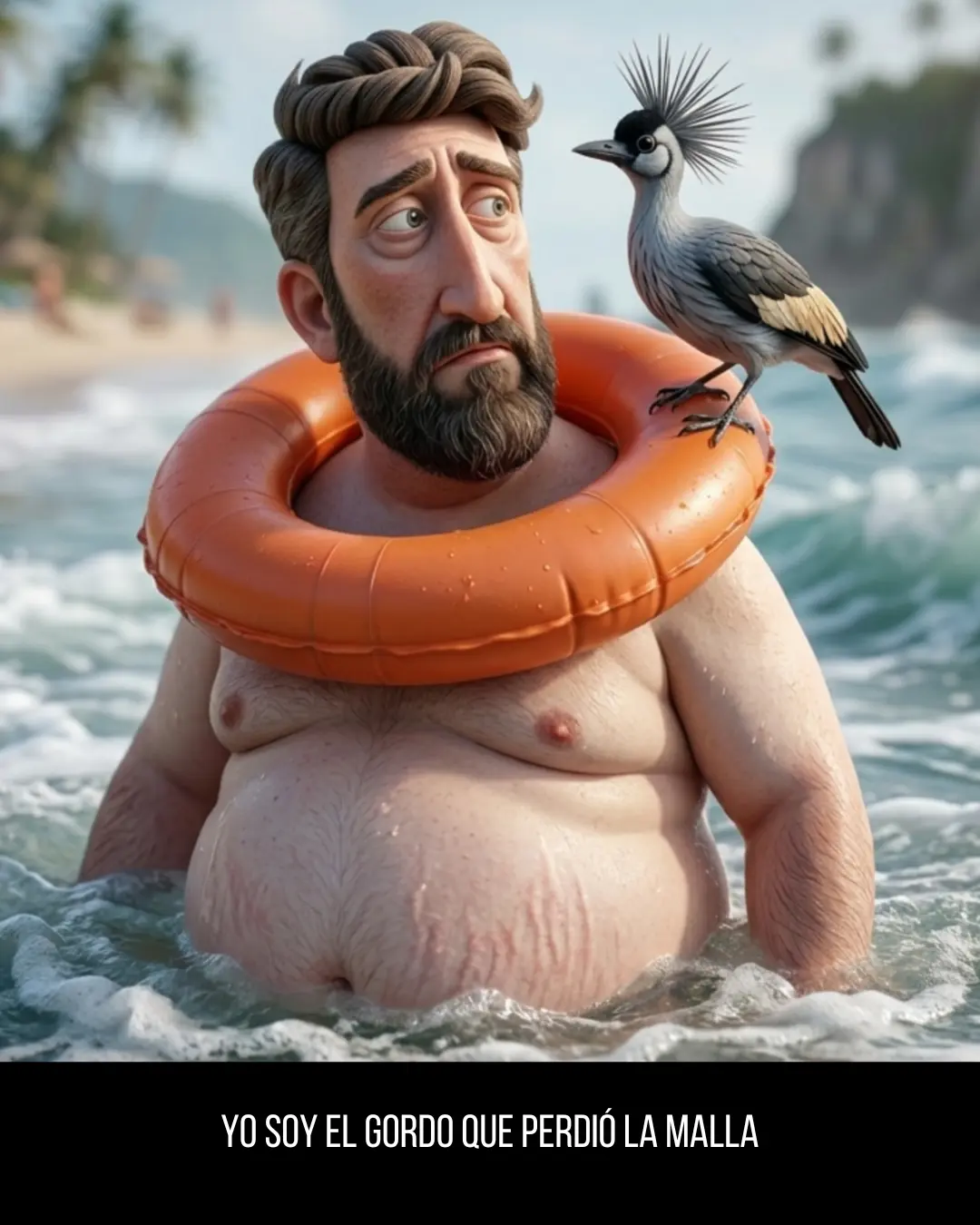 Yo soy el gordo que perdió la malla