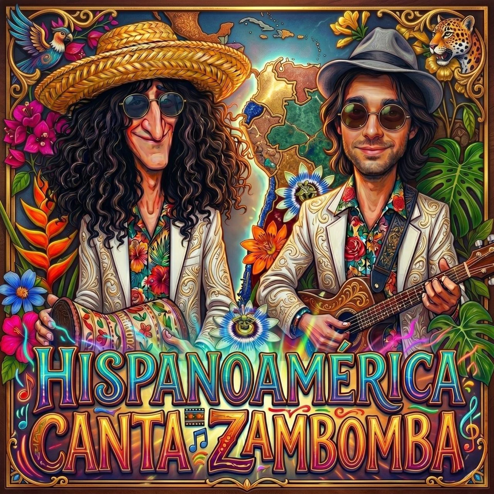 Tapa de Hispanoamérica canta Zambomba