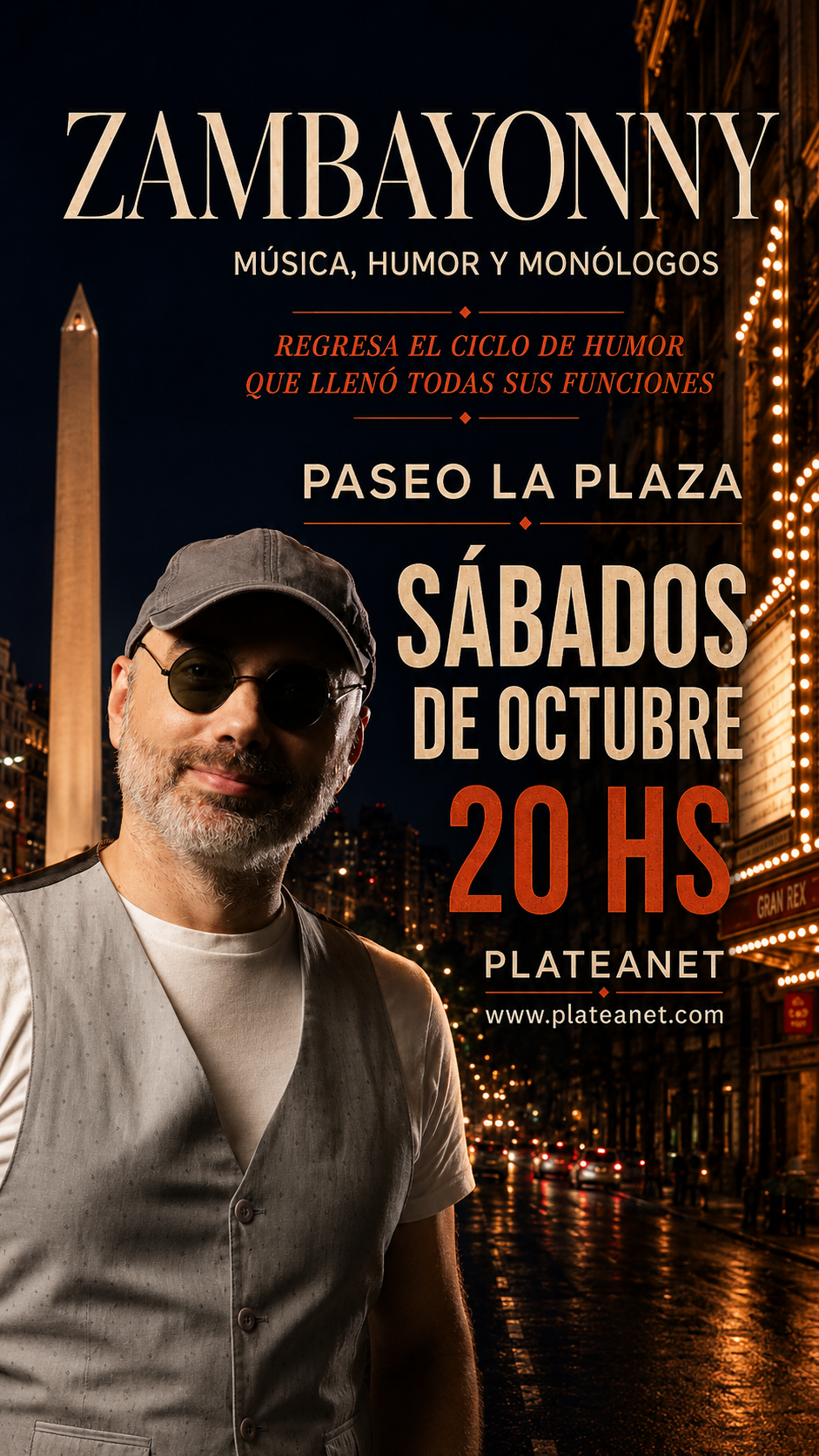 Imagen de HUMOR, CANCIONES Y MONÓLOGOS