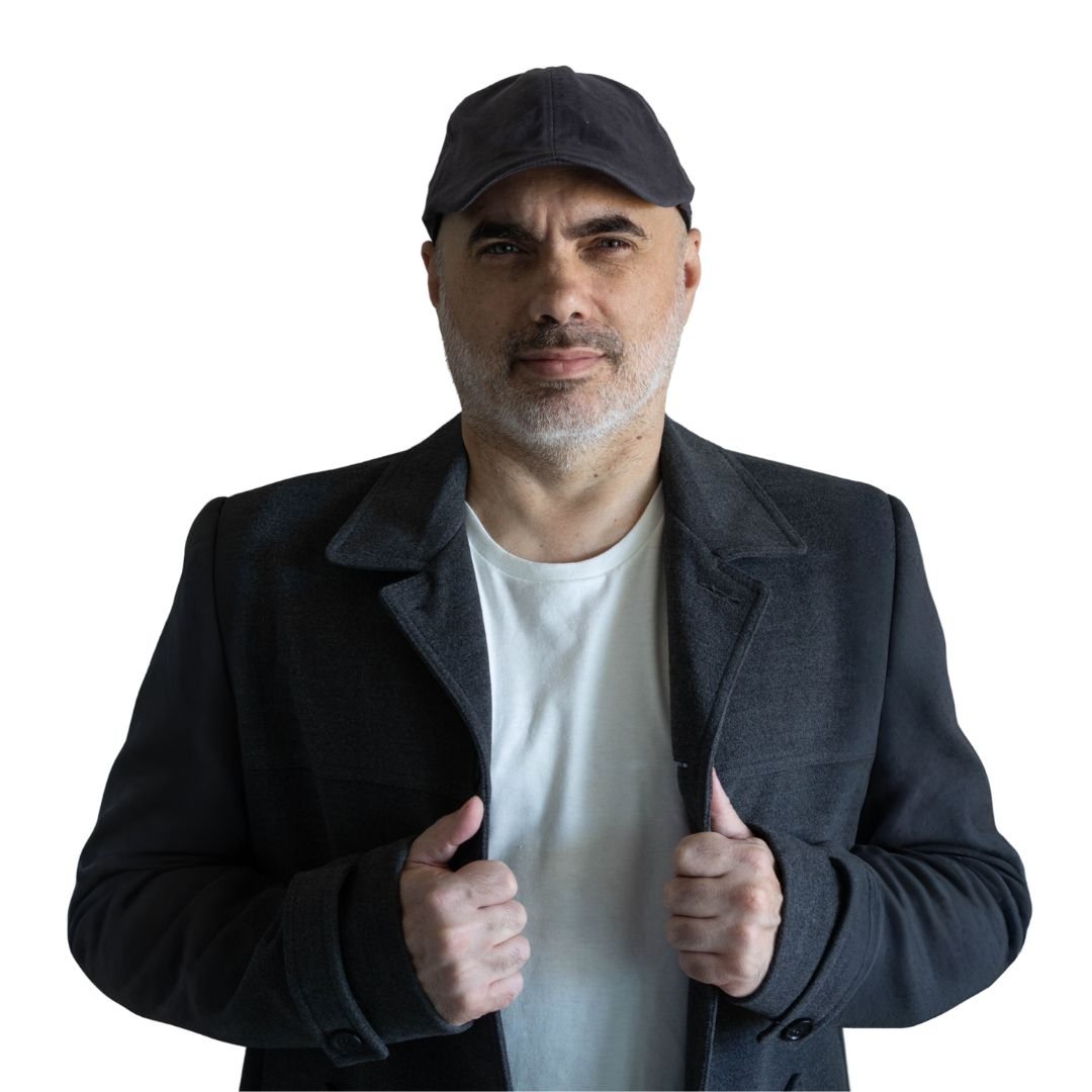 Retrato frontal con saco